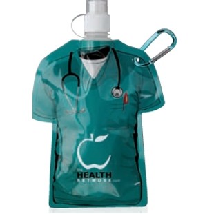 16 Oz. Medical Scrubs Water Bottle