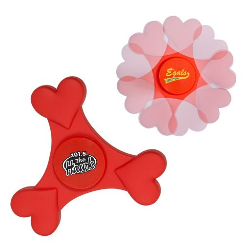 Heart PromoSpinner® Fidget Toy