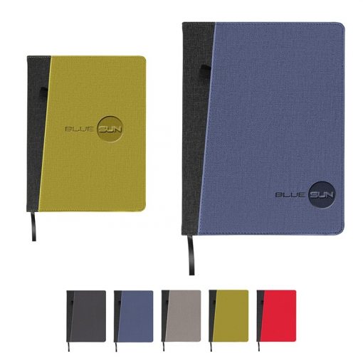 Baxter Large Refillable Journal w/Front Pocket
