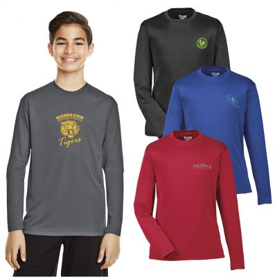 Youth Team 365® Zone Performance Long Sleeve T-Shirt