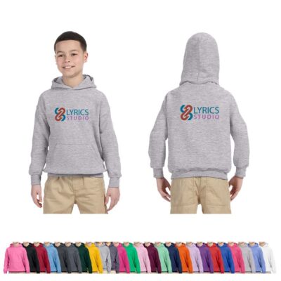 Gildan® Heavy Blend™ Youth Colored Hooded Sweatshirt
