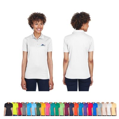 UltraClub® Ladies' Cool & Dry Mesh Piqué Polo Shirt