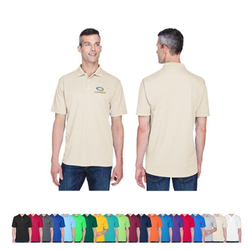 UltraClub® Men's Cool & Dry Stain-Release Performance Polo Shirt