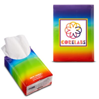 Rainbow Mini Tissue Packet