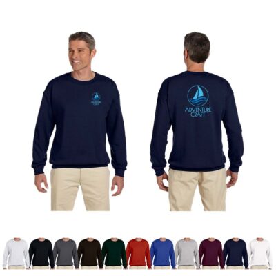 Hanes® Adult Ultimate Cotton® Fleece Long-Sleeved Crew Shirt