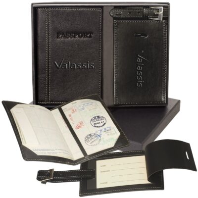 Voyager™ Passport Jacket & Whitney™ Luggage Tag Set
