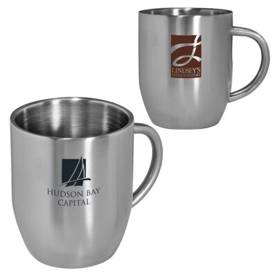 12 Oz. Double-Wall Stainless Coffee Mug-1