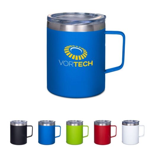 12 Oz. Vacuum Insulated Coffee Mug w/Handle-1