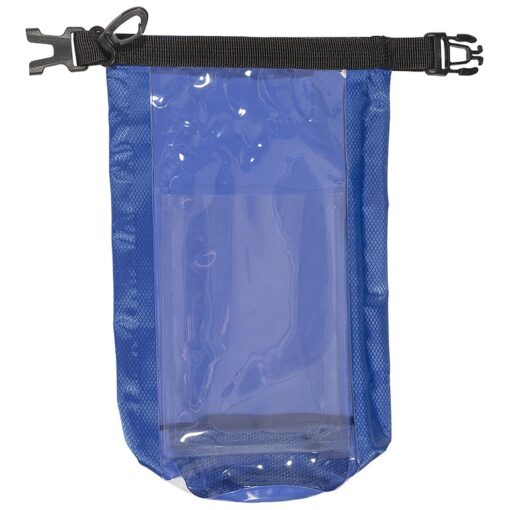 2L Water-Resistant Dry Bag w/Mobile Pocket-3