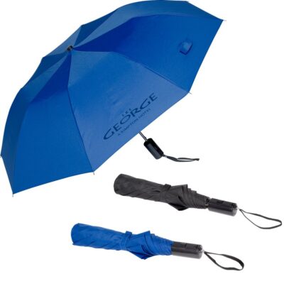 42" Auto Open Folding Umbrella-1