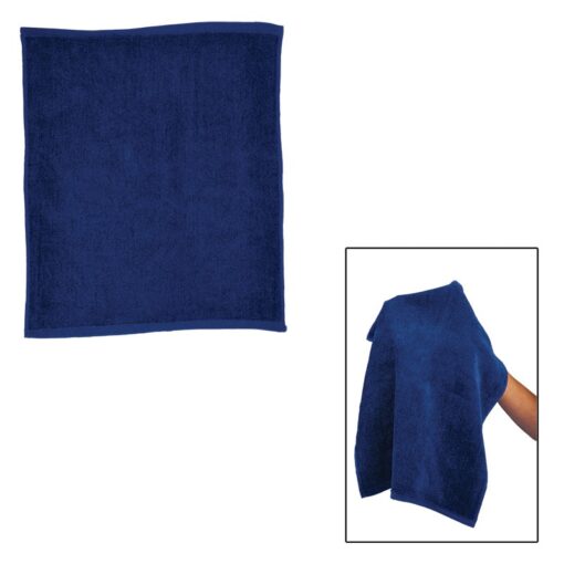 Hemmed Cotton Rally Towel (15"x18")-6