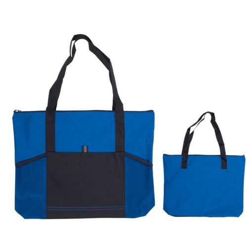 Jumbo Trade Show Tote w/Front Pockets-3