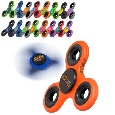 PromoSpinner® Multi-Color Fidget Toy w/Turbo Boost™-1