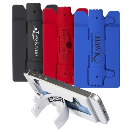 Quik-Snap Thumbs-Up Mobile Device Pocket/Stand-1