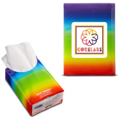 Rainbow Mini Tissue Packet-1