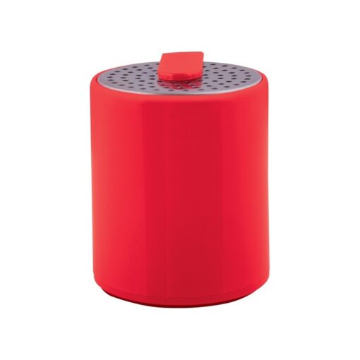 Round Plastic Mini Wireless Speaker-2