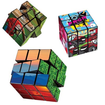 Rubik's® 9-Panel Custom Cube - SA Express™-1