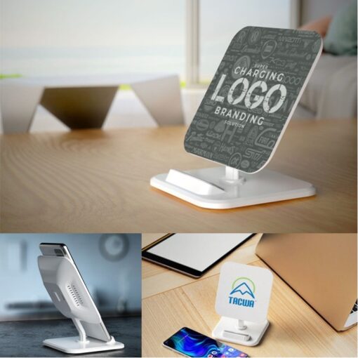 Square 10W Wireless Charging Stand-1