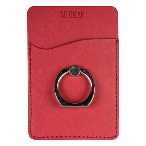 Tuscany™ Card Holder w/Metal Ring Phone Stand-2