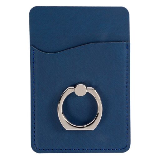 Tuscany™ Card Holder w/Metal Ring Phone Stand-6