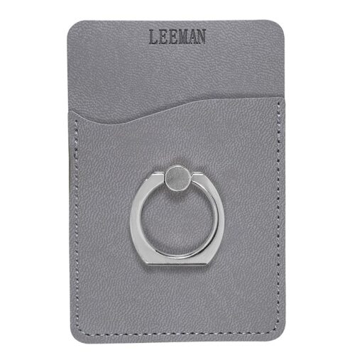Tuscany™ Card Holder w/Metal Ring Phone Stand-8