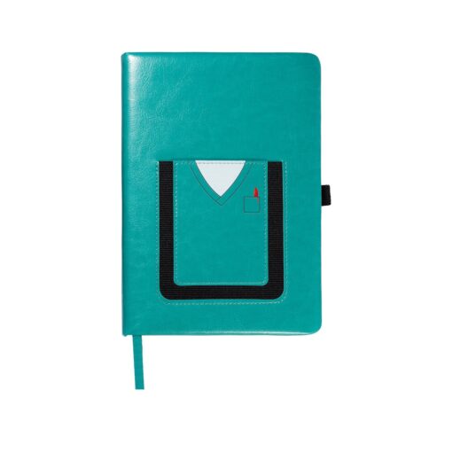 LEEMAN Medical Theme Journal Book With Cell Phone Pocket-3