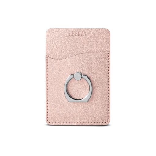 LEEMAN Shimmer Card Holder With Metal Ring Phone Stand-4