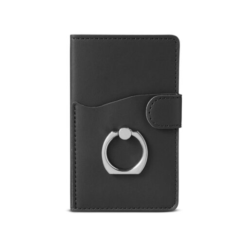 LEEMAN Tuscany? Dual Card Pocket With Metal Ring-2