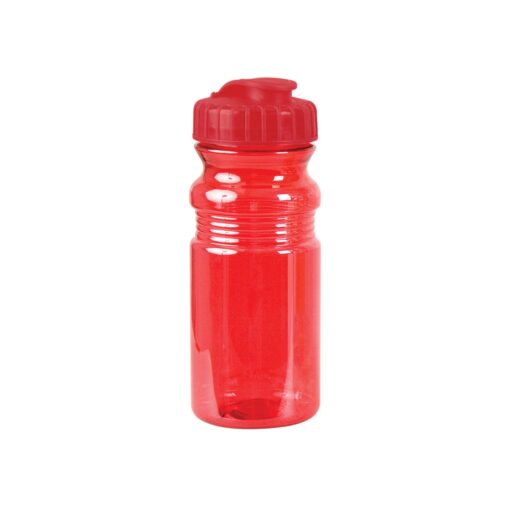 PRIME LINE 20oz Translucent Sport Bottle With Snap Cap-4