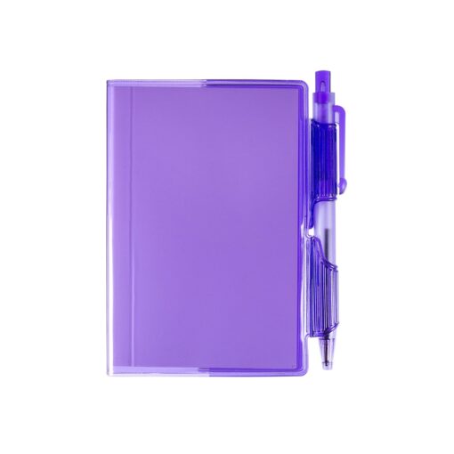 PRIME LINE Clear-View Jotter With Pen-6