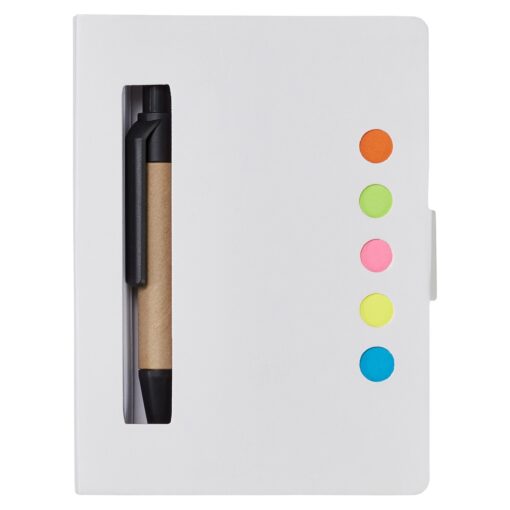 PRIME LINE Eco Stowaway Sticky Jotter With Pen-4
