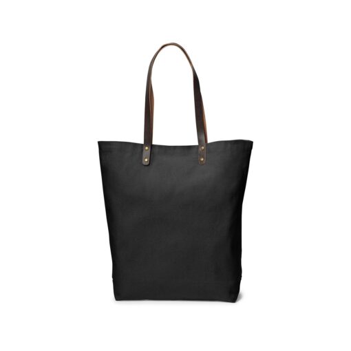PRIME LINE Urban Cotton Tote With Leather Handles-2
