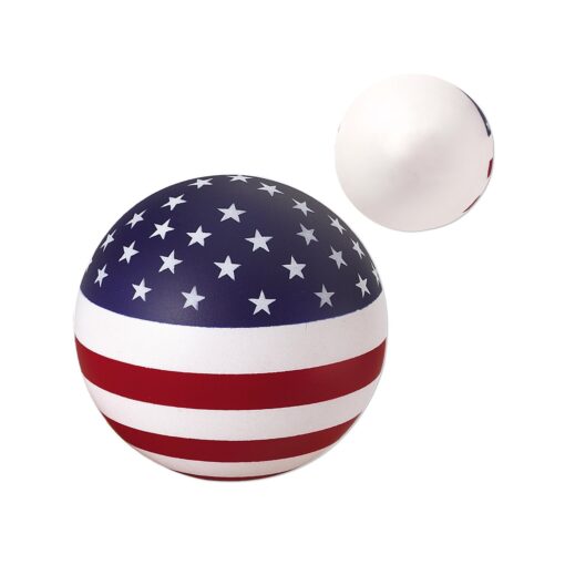 PRIME LINE Usa Patriotic Round Ball Stress Reliever-2