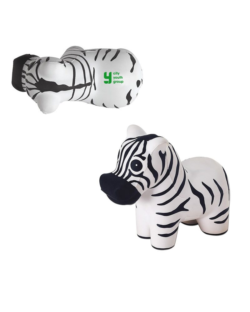 Zebra-Shape-Stress-Ball-SB984 -1
